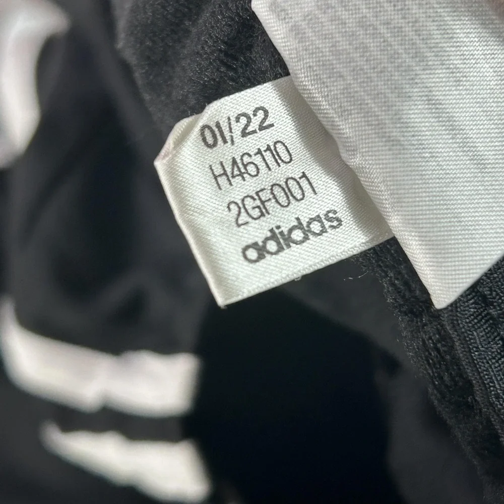 Adidas Primegreen Track Pants Mens Small Black 3 Stripe‎ Elastic Athletic H46110